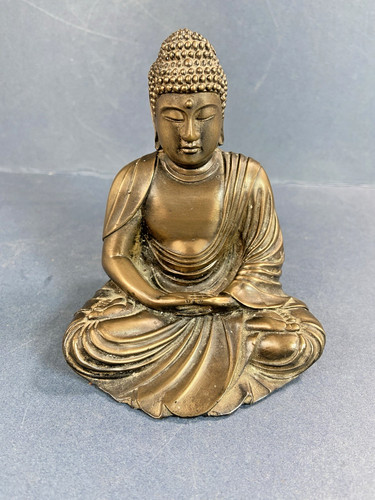Cold cast bronze sitting - cast,