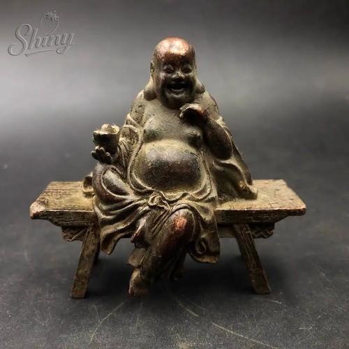 Authentic bronze damo buddha - damo,