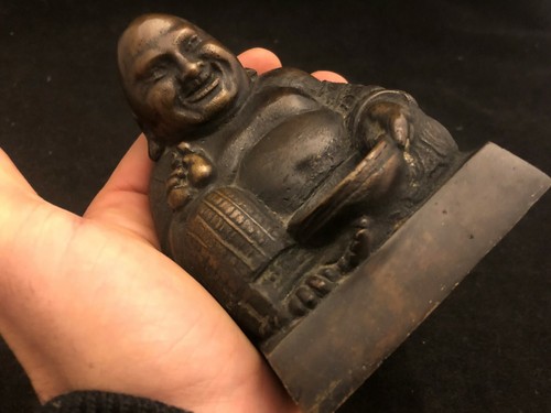 Antique chinese bronze buddha - antique,