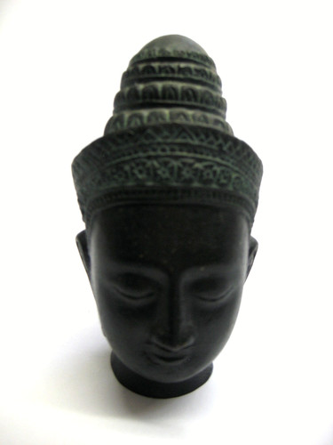 Vintage cast bronze asian - 3:,