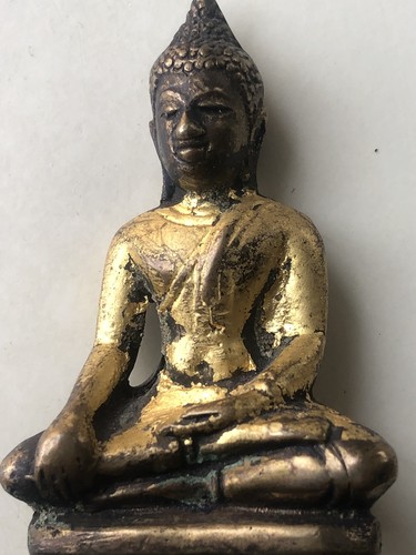 Bronze buddha statue - statue, in