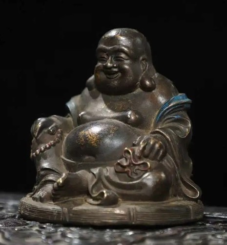 Chinese buddha bronze - bronze, statue