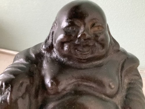Bronze chinese laughing - bronze,