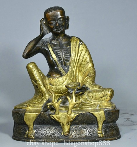 Old tibet bronze gilt - old,