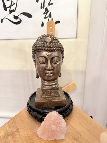 Chinese large bronze buddha - chinese,