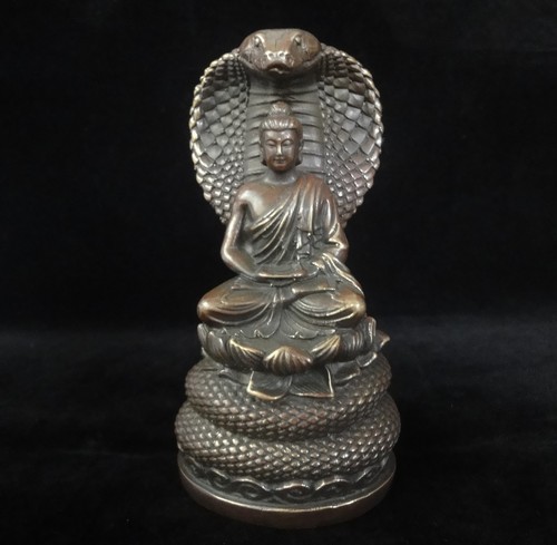 Heavy chinese old bronze snake - chinese,