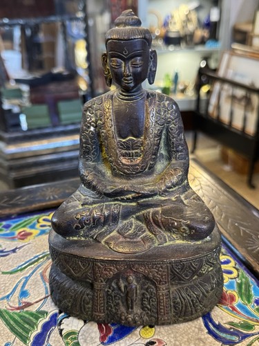 Vintage chinese tibetan bronze - vintage,