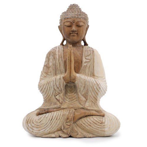 Buddha statue whitewash - whitewash,