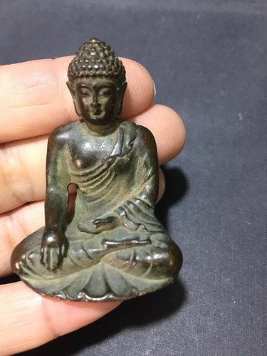 Old tibetan buddhism bronze - old,