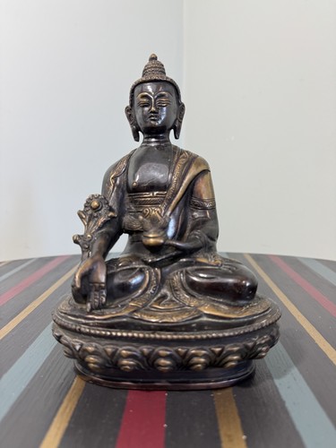 Tibet bronze medicine - 7”,
