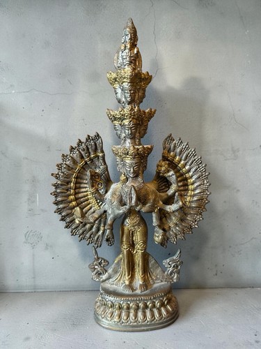 Old bronze brass 1000 armed - brass,