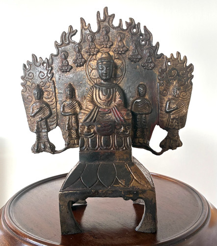 Chinese bronze amitabha - chinese,